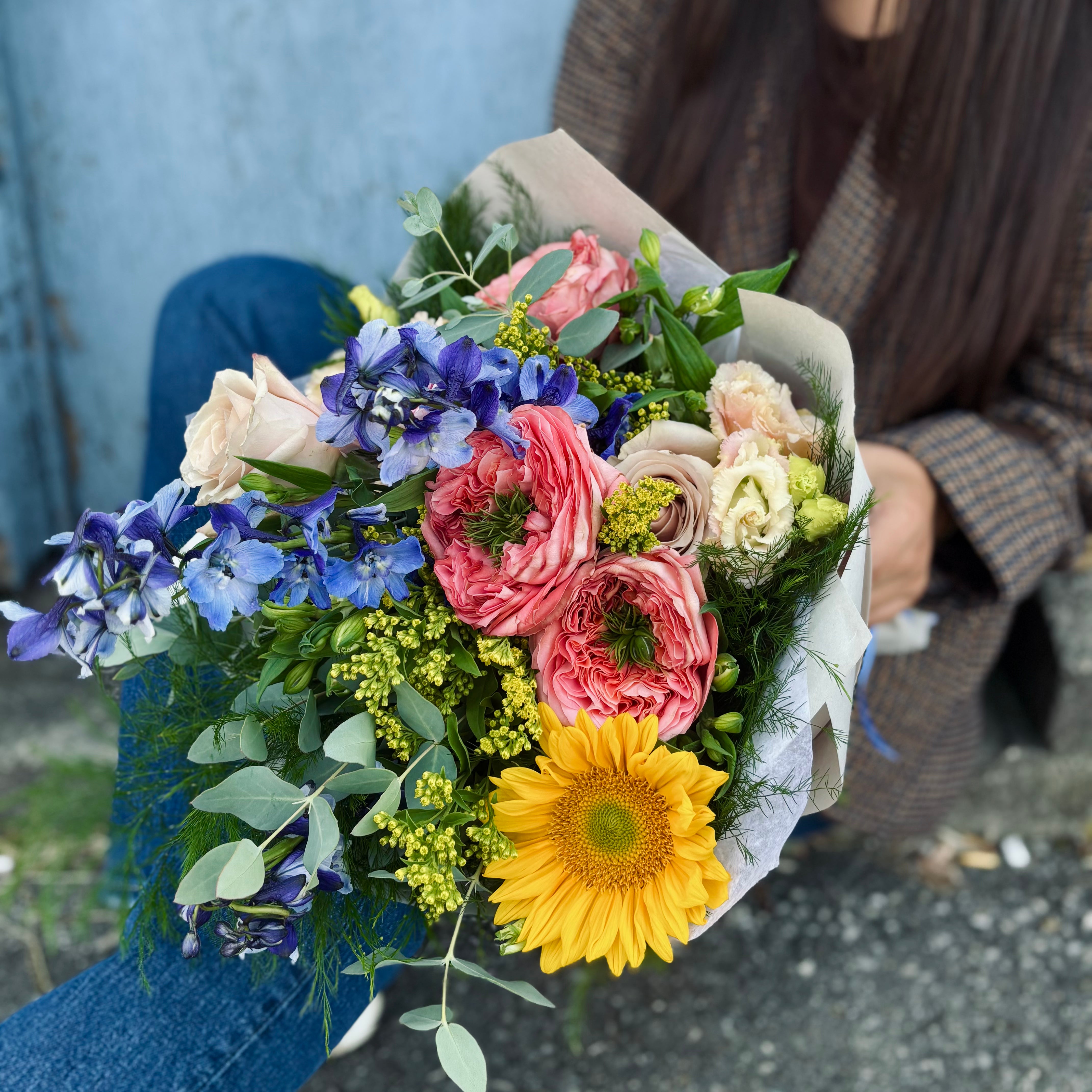 The Green Bee Bouquet