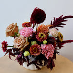 Load image into Gallery viewer, Thanksgiving Preorder: Large Pumpkin Arrangement in White
