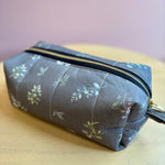 Load image into Gallery viewer, Boxy Pouch - Antique Foliages
