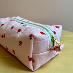 Load image into Gallery viewer, Boxy Pouch - Cherries
