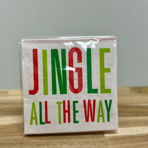 Holiday Napkins: Jingle All The Way