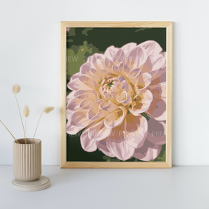 Digital Download: Blushed Dahlia