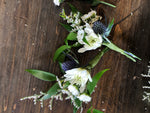 Load image into Gallery viewer, Green Bee Pinned Corsage
